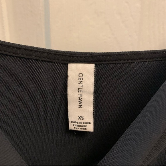 Gentle Fawn Nadine Tank Black Fitted going out Top - Picture 6 of 6